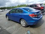 2014 Honda Civic Lx Blue vin: 19XFB2F52EE083447