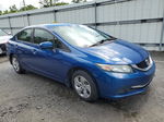 2014 Honda Civic Lx Blue vin: 19XFB2F52EE083447