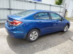 2014 Honda Civic Lx Blue vin: 19XFB2F52EE083447