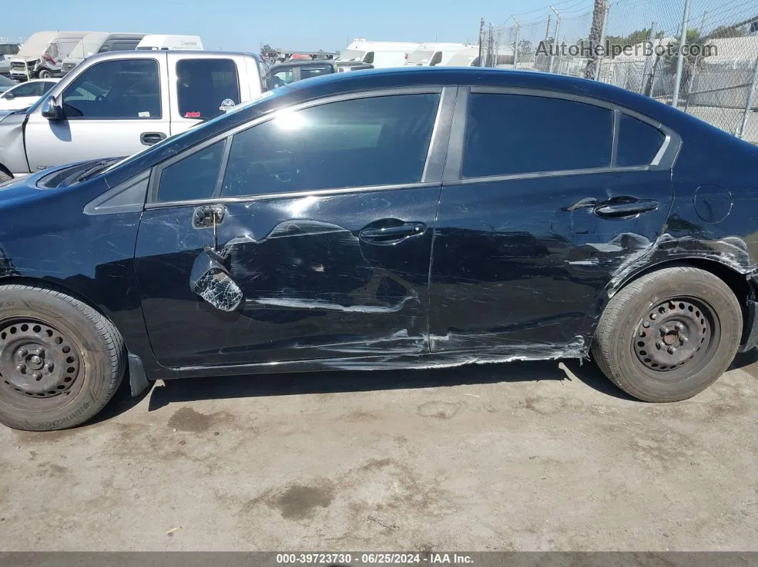 2014 Honda Civic Lx Black vin: 19XFB2F52EE208852