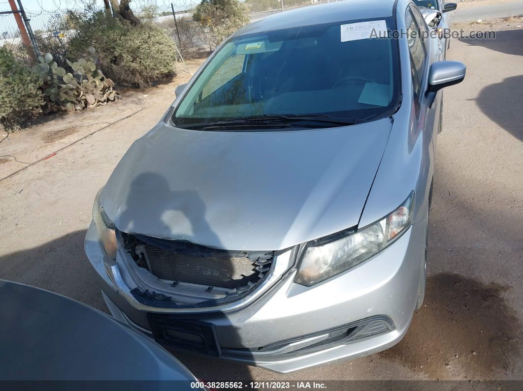 2014 Honda Civic Sedan Lx Gray vin: 19XFB2F52EE245321