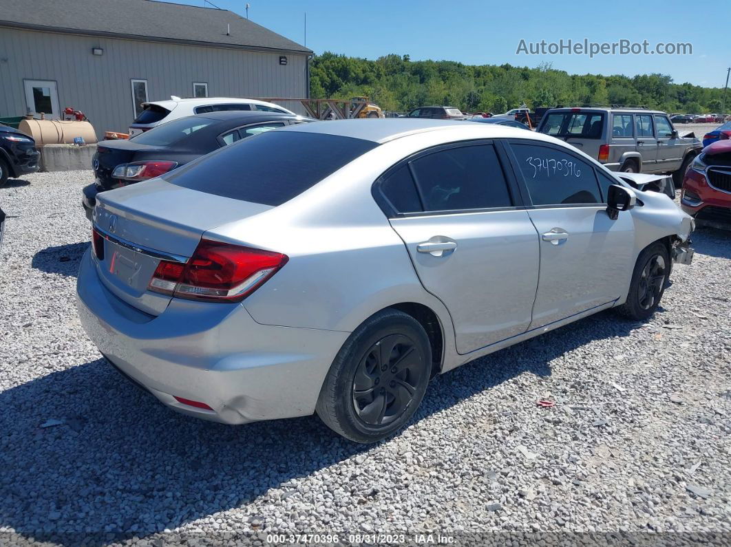 2014 Honda Civic Sedan Lx Silver vin: 19XFB2F52EE251510