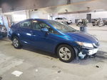 2014 Honda Civic Lx Blue vin: 19XFB2F52EE261471