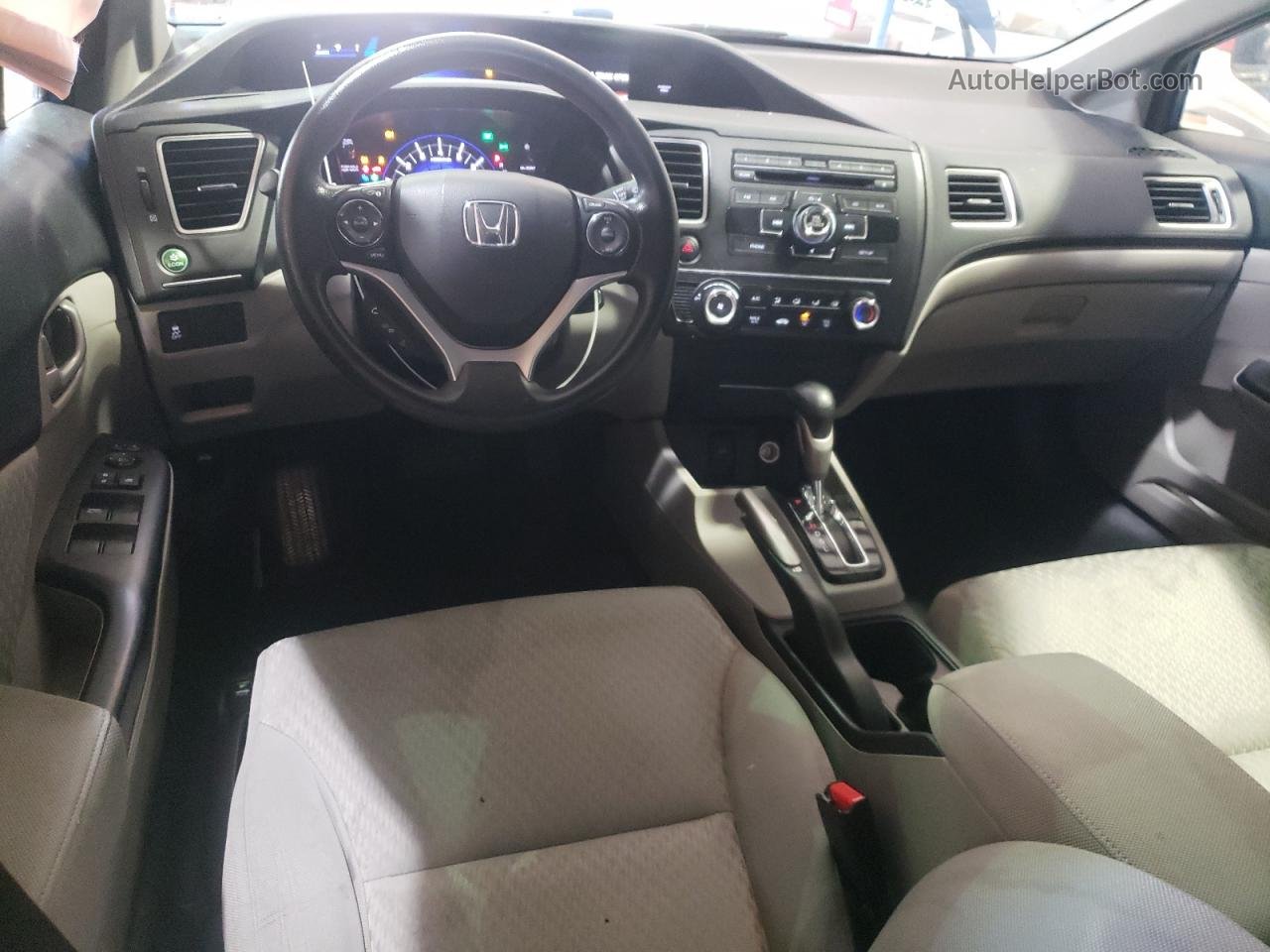 2014 Honda Civic Lx Синий vin: 19XFB2F52EE261471