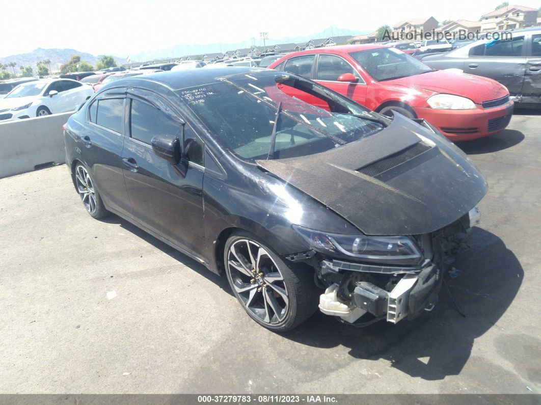 2015 Honda Civic Sedan Lx Черный vin: 19XFB2F52FE003758