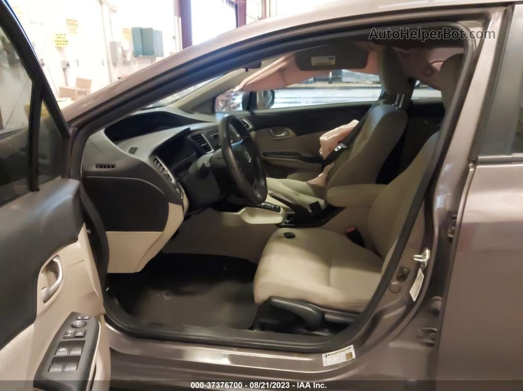 2015 Honda Civic Sedan Lx Серый vin: 19XFB2F52FE014520