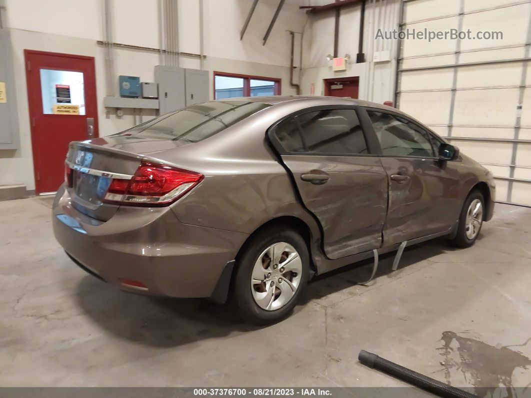 2015 Honda Civic Sedan Lx Gray vin: 19XFB2F52FE014520