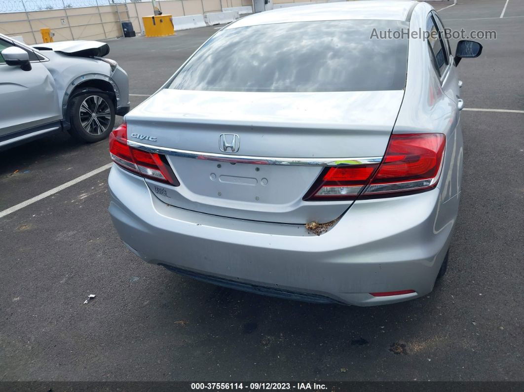 2015 Honda Civic Sedan Lx Silver vin: 19XFB2F52FE061207