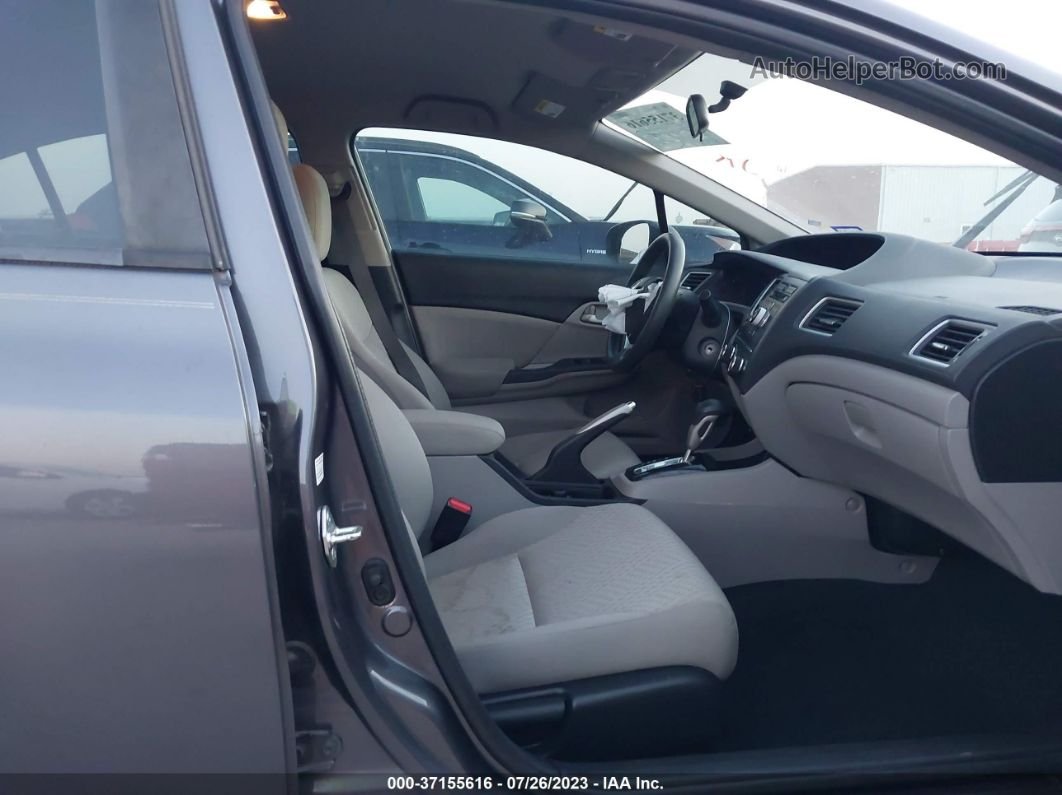 2015 Honda Civic Sedan Lx Gray vin: 19XFB2F52FE061630
