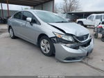 2015 Honda Civic Lx Silver vin: 19XFB2F52FE076144