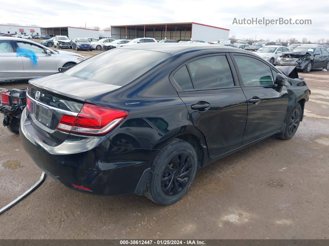 2015 Honda Civic Lx Black vin: 19XFB2F52FE101902