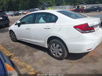 2015 Honda Civic Lx White vin: 19XFB2F52FE257860