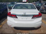 2015 Honda Civic Lx White vin: 19XFB2F52FE257860