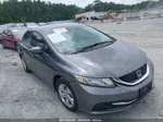 2015 Honda Civic Lx Black vin: 19XFB2F52FE284878