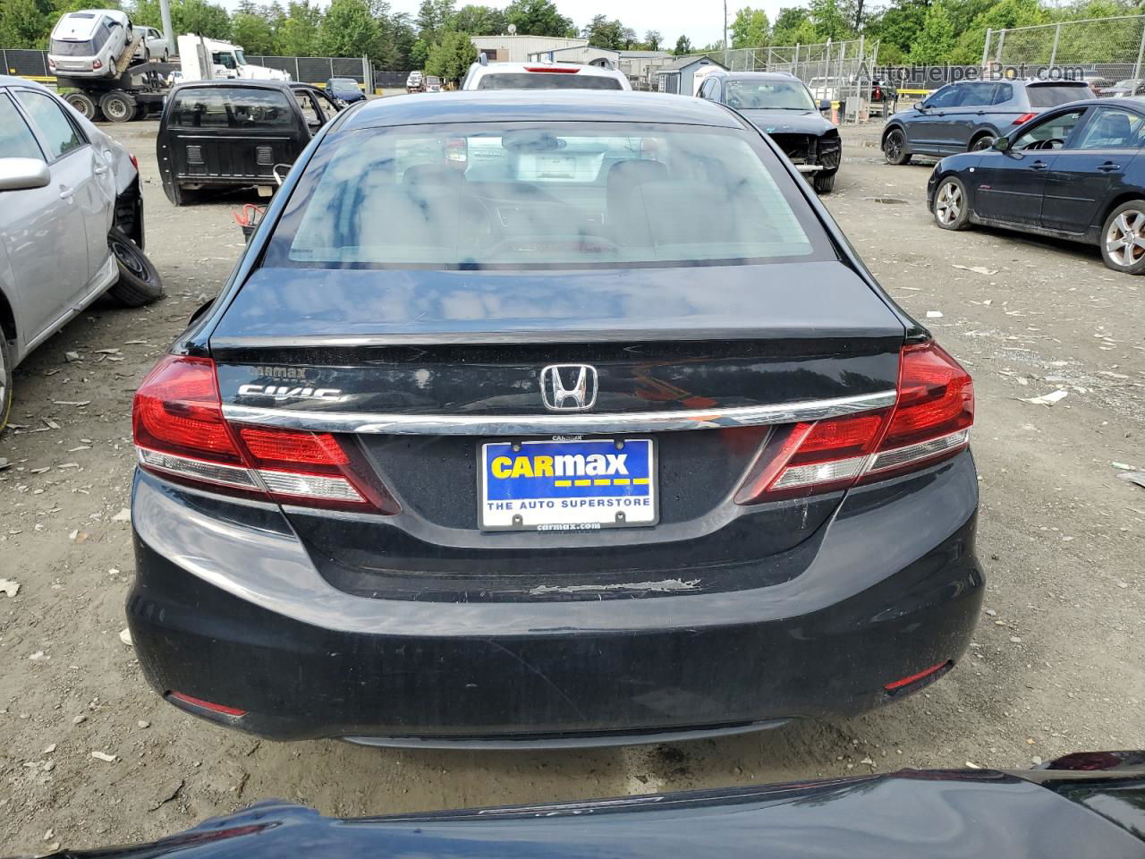 2015 Honda Civic Lx Черный vin: 19XFB2F52FE289157