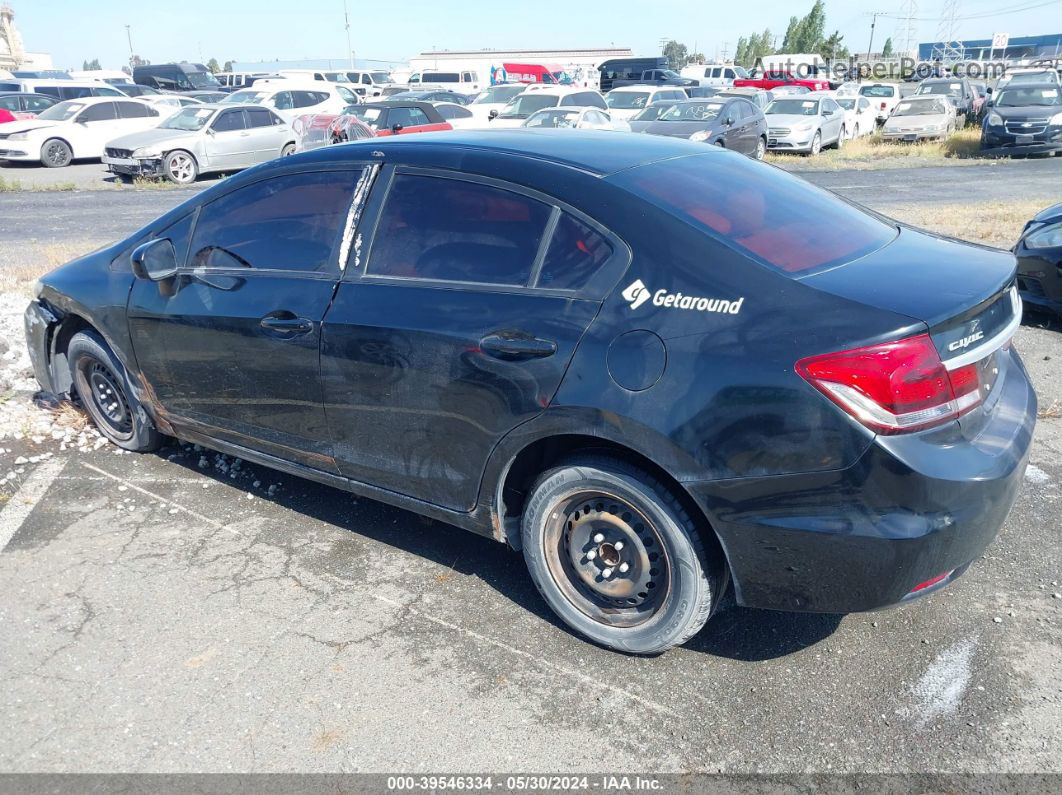 2015 Honda Civic Lx Black vin: 19XFB2F52FE706762