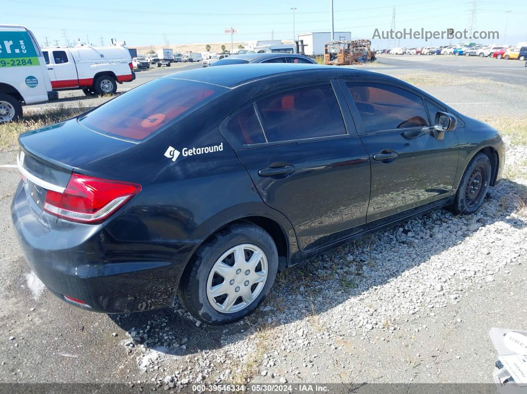 2015 Honda Civic Lx Black vin: 19XFB2F52FE706762