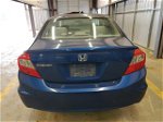 2012 Honda Civic Lx Blue vin: 19XFB2F53CE067044