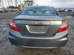 2012 Honda Civic Lx Gray vin: 19XFB2F53CE342492