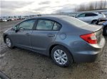 2012 Honda Civic Lx Gray vin: 19XFB2F53CE342492