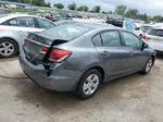 2013 Honda Civic Lx Gray vin: 19XFB2F53DE004415