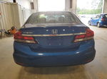 2013 Honda Civic Lx Blue vin: 19XFB2F53DE016306