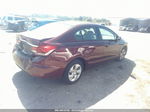 2013 Honda Civic Lx Maroon vin: 19XFB2F53DE066252