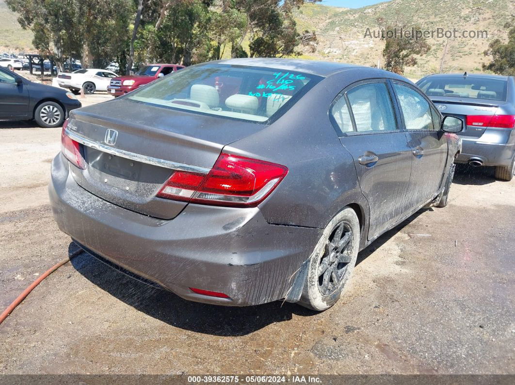 2013 Honda Civic Lx Серый vin: 19XFB2F53DE212763