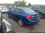 2014 Honda Civic Sedan Lx Blue vin: 19XFB2F53EE005162