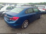 2014 Honda Civic Sedan Lx Blue vin: 19XFB2F53EE005162