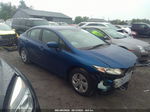 2014 Honda Civic Sedan Lx Blue vin: 19XFB2F53EE005162