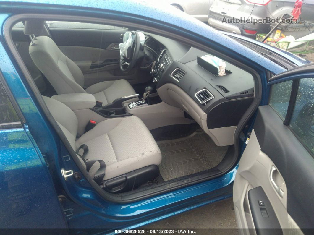 2014 Honda Civic Sedan Lx Blue vin: 19XFB2F53EE005162