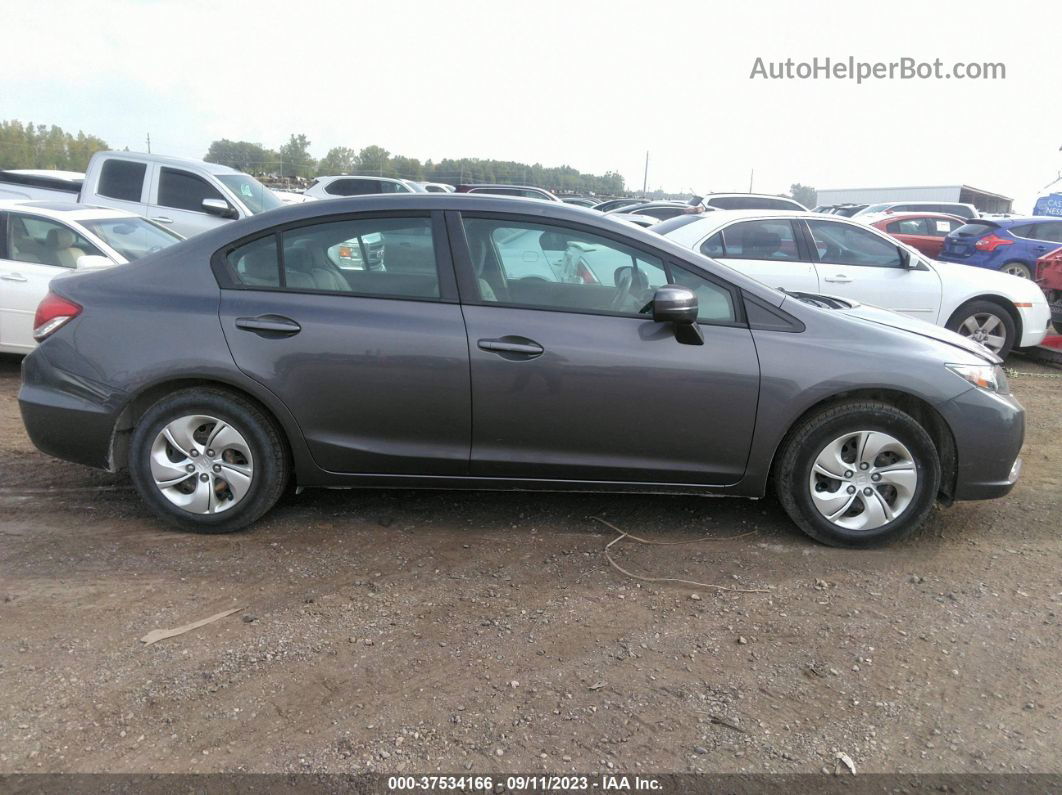 2014 Honda Civic Sedan Lx Silver vin: 19XFB2F53EE008448