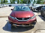 2014 Honda Civic Lx Бордовый vin: 19XFB2F53EE067628