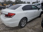 2014 Honda Civic Lx White vin: 19XFB2F53EE254853