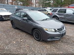 2014 Honda Civic Lx Gray vin: 19XFB2F53EE259597