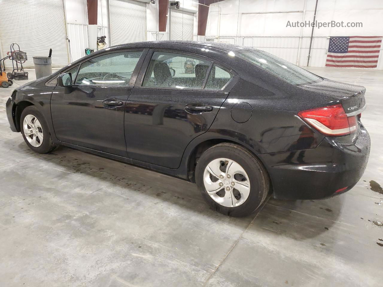 2015 Honda Civic Lx Black vin: 19XFB2F53FE031438