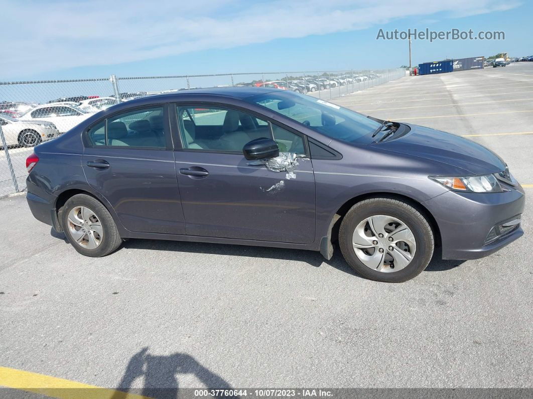 2015 Honda Civic Lx Gray vin: 19XFB2F53FE107286