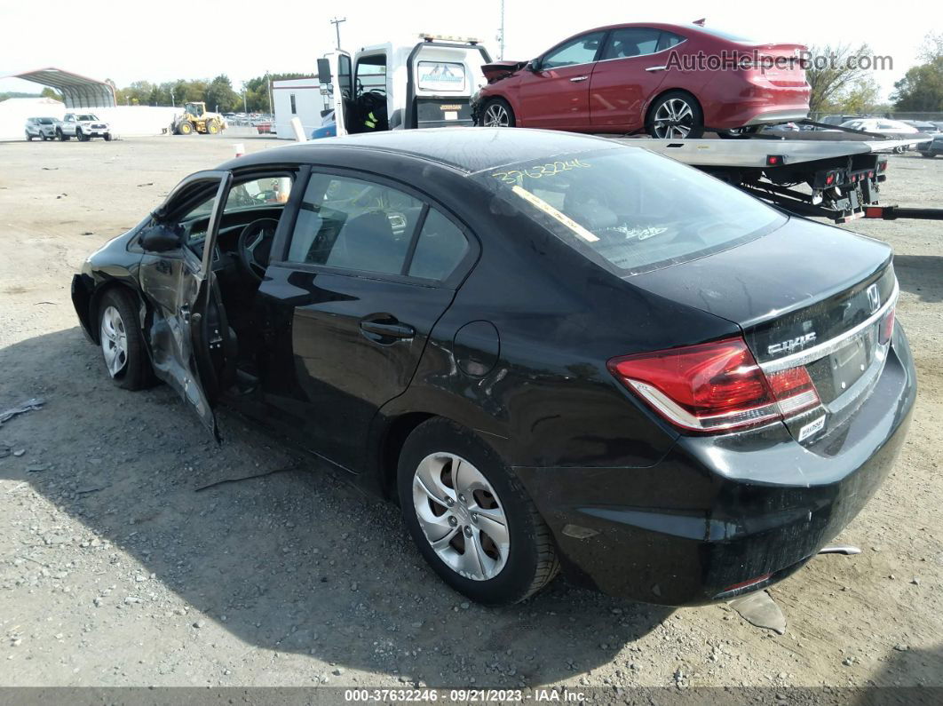 2015 Honda Civic Sedan Lx Черный vin: 19XFB2F53FE222857