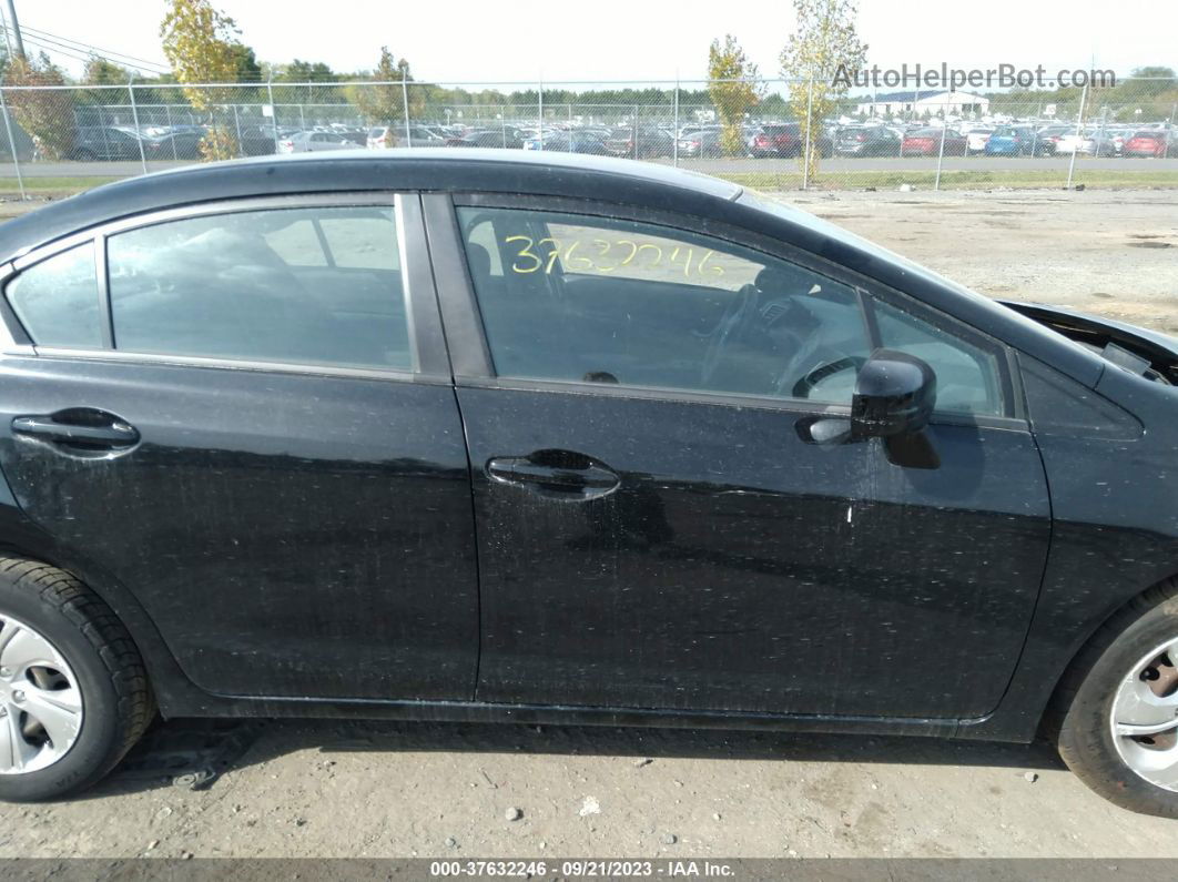 2015 Honda Civic Sedan Lx Черный vin: 19XFB2F53FE222857