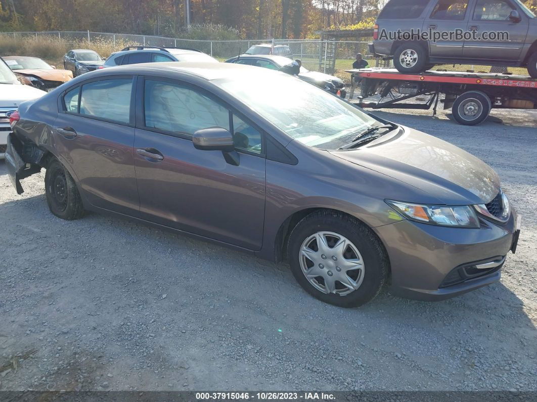 2015 Honda Civic Sedan Lx Gray vin: 19XFB2F53FE286011