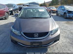 2015 Honda Civic Sedan Lx Gray vin: 19XFB2F53FE286011