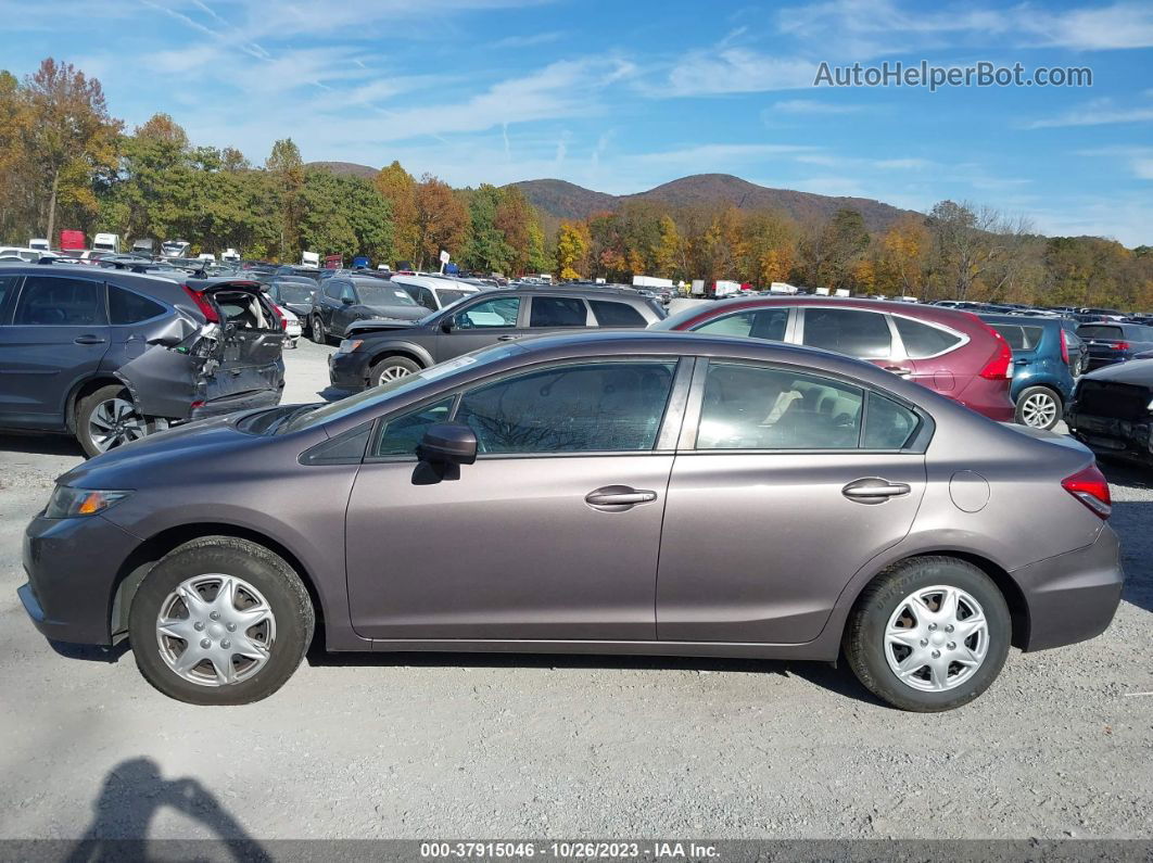 2015 Honda Civic Sedan Lx Gray vin: 19XFB2F53FE286011