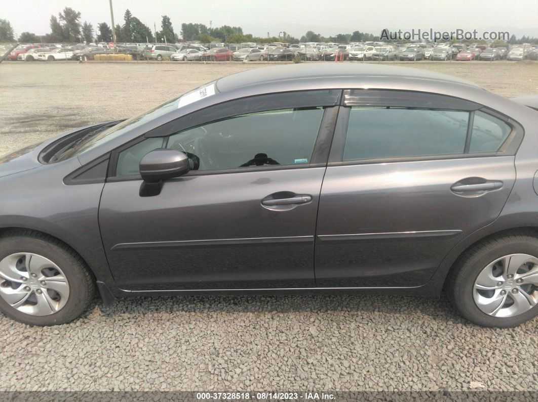 2015 Honda Civic Sedan Lx Gray vin: 19XFB2F53FE294044