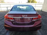 2015 Honda Civic Lx Maroon vin: 19XFB2F53FE297610