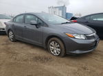 2012 Honda Civic Lx Серый vin: 19XFB2F54CE020265