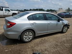 2012 Honda Civic Lx Silver vin: 19XFB2F54CE036580