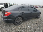 2012 Honda Civic Lx Black vin: 19XFB2F54CE060359