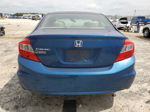2012 Honda Civic Lx Blue vin: 19XFB2F54CE074911