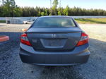 2012 Honda Civic Lx Gray vin: 19XFB2F54CE093247